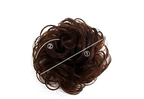 wavy hair wrap hairpiece Korean Manufacturer